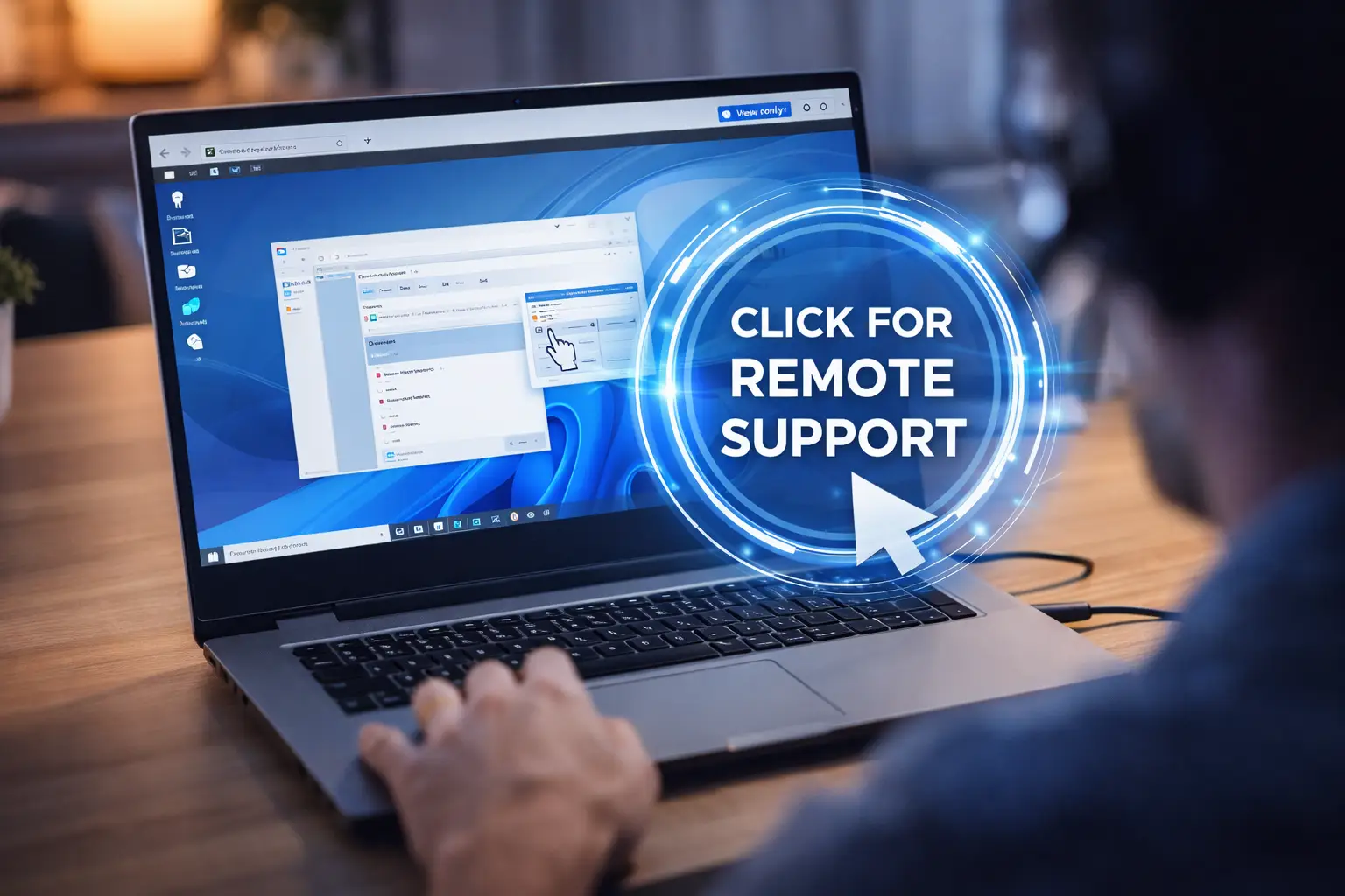 1 click remote support